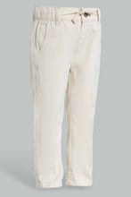 Load image into Gallery viewer, Redtag-Ecru-Pull-On-Casual-Trousers-Category:Trousers,-Colour:Ecru,-Filter:Infant-Boys-(3-to-24-Mths),-INB-Trousers,-New-In,-New-In-INB-APL,-Non-Sale,-S22C,-Section:Kidswear-Infant-Boys-