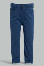 Load image into Gallery viewer, Redtag-Navy-Chino-Pant-Chinos-Infant-Boys-3 to 24 Months