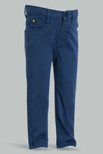 Load image into Gallery viewer, Redtag-Navy-Chino-Pant-Chinos-Infant-Boys-3 to 24 Months