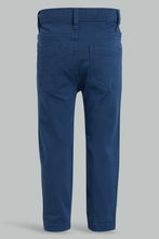 Load image into Gallery viewer, Redtag-Navy-Chino-Pant-Chinos-Infant-Boys-3 to 24 Months