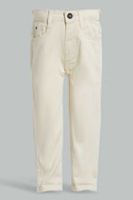 Load image into Gallery viewer, Redtag-Ecru-Chino-Pant-Chinos-Infant-Boys-3 to 24 Months