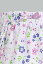 Load image into Gallery viewer, Redtag-Lilac-Solid-And-Aop-2Pk-Knit-Skirt-Skirts-Infant-Girls-3 to 24 Months