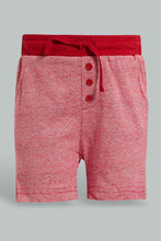 Load image into Gallery viewer, Redtag-Red-Car-Printed-T-Shirt-With-Jersey-Yd-Short-Set-(2-Pack)-Sets-Infant-Boys-3 to 24 Months