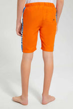 Load image into Gallery viewer, Redtag-Orange-Board-Short-BSR-Swimwear,-Category:Swimwear,-Colour:Orange,-Filter:Senior-Boys-(9-to-14-Yrs),-New-In,-New-In-BSR,-Non-Sale,-S22D,-Section:Kidswear-Senior-Boys-