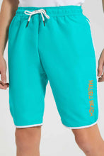 تنزيل الصورة على معرض الصور، Redtag-Teal-Board-Short-BSR-Swimwear,-Category:Swimwear,-Colour:Teal,-Filter:Senior-Boys-(9-to-14-Yrs),-New-In,-New-In-BSR,-Non-Sale,-S22D,-Section:Kidswear-Senior-Boys-