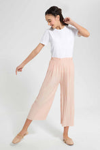 Load image into Gallery viewer, Redtag-Lt-Blue-Pleated-Culottes-Category:Trousers,-Colour:Blue,-Filter:Senior-Girls-(9-to-14-Yrs),-GSR-Trousers,-New-In,-New-In-GSR,-Non-Sale,-S22D,-Section:Kidswear-Senior-Girls-9 to 14 Years