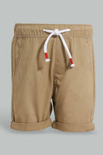 Load image into Gallery viewer, Redtag-Red-Digger-Tshirt-With-Beige-Pull-On-Short-Set-(2-Pack)-Sets-Infant-Boys-3 to 24 Months