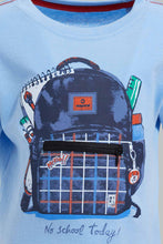Load image into Gallery viewer, Redtag-Blue-Zipper-Bag-With-Navy-Short-Set-(2-Pack)-Sets-Infant-Boys-3 to 24 Months