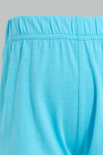 Load image into Gallery viewer, Redtag-White-And-Blue-With-Blue-Bottom-Casual-Set-(2-Pack)-Sets-Infant-Boys-3 to 24 Months