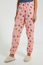 Load image into Gallery viewer, Redtag-Blue-Brunch-Printed-Pyjama-Set-Pyjama-Sets-Women's-