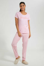 Load image into Gallery viewer, Pink Sleep Lover Pyjama Set (2 Piece)