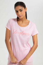 Load image into Gallery viewer, Pink Sleep Lover Pyjama Set (2 Piece)