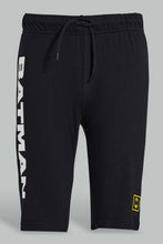 تنزيل الصورة على معرض الصور، Redtag-Black-Dark-Knight-Batman-Top-Nightsuit-Pyjama-Sets-Senior-Boys-9 to 14 Years