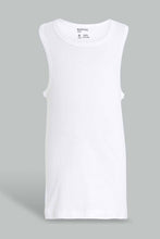 تنزيل الصورة على معرض الصور، Redtag-White-2-Pcs-Pack-Sleeveless-Vest-Basic-365,-BSR-Vests,-Category:Vests,-Colour:White,-Filter:Senior-Boys-(9-to-14-Yrs),-New-In,-New-In-BSR,-Non-Sale,-Section:Kidswear-Senior-Boys-9 to 14 Years