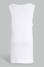 تنزيل الصورة على معرض الصور، Redtag-White-2-Pcs-Pack-Sleeveless-Vest-Basic-365,-BSR-Vests,-Category:Vests,-Colour:White,-Filter:Senior-Boys-(9-to-14-Yrs),-New-In,-New-In-BSR,-Non-Sale,-Section:Kidswear-Senior-Boys-9 to 14 Years