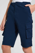 تنزيل الصورة على معرض الصور، Redtag-Navy-Chino-Cargo-Short-Chino-Shorts-Senior-Boys-9 to 14 Years