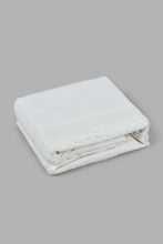 Load image into Gallery viewer, Redtag-Ivory-3-Pieces-Duvet-Cover-Set-With-Lace-(Double-Size)-Category:Duvet-Covers,-Colour:Ivory,-Filter:Home-Bedroom,-HMW-BED-Duvet-Covers,-LEGACY,-New-In,-New-In-HMW-BED,-Non-Sale,-S22C,-Section:Homewares-Home-Bedroom-
