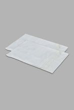 Load image into Gallery viewer, Redtag-Ivory-3-Pieces-Duvet-Cover-Set-With-Lace
(King-Size)-Category:Duvet-Covers,-Colour:Ivory,-Filter:Home-Bedroom,-HMW-BED-Duvet-Covers,-LEGACY,-New-In,-New-In-HMW-BED,-Non-Sale,-S22C,-Section:Homewares-Home-Bedroom-