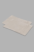 Load image into Gallery viewer, Redtag-Beige-3-Pieces-Duvet-Cover-Set-With-Lace-(Double-Size)-Category:Duvet-Covers,-Colour:Beige,-Filter:Home-Bedroom,-HMW-BED-Duvet-Covers,-LEGACY,-New-In,-New-In-HMW-BED,-Non-Sale,-S22C,-Section:Homewares-Home-Bedroom-