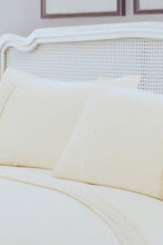 Load image into Gallery viewer, Redtag-Beige-3-Pieces-Duvet-Cover-Set-With-Lace
(King-Size)-Category:Duvet-Covers,-Colour:Beige,-Filter:Home-Bedroom,-HMW-BED-Duvet-Covers,-LEGACY,-New-In,-New-In-HMW-BED,-Non-Sale,-S22C,-Section:Homewares-Home-Bedroom-