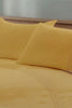 Redtag-Yellow-3-Pieces-Duvet-Cover-Set-With-Lace-(Double-Size)-Category:Duvet-Covers,-Colour:Yellow,-Filter:Home-Bedroom,-HMW-BED-Duvet-Covers,-New-In,-New-In-HMW-BED,-Non-Sale,-S22C,-Section:Homewares-Home-Bedroom-