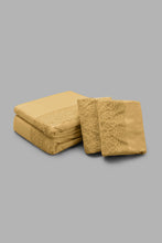 Load image into Gallery viewer, Redtag-Yellow-3-Pieces-Duvet-Cover-Set-With-Lace-(Double-Size)-Category:Duvet-Covers,-Colour:Yellow,-Filter:Home-Bedroom,-HMW-BED-Duvet-Covers,-New-In,-New-In-HMW-BED,-Non-Sale,-S22C,-Section:Homewares-Home-Bedroom-