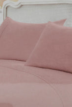 Load image into Gallery viewer, Redtag-Pink-3-Pieces-Duvet-Cover-Set-With-Lace-(Double-Size)-Category:Duvet-Covers,-Colour:Pink,-Filter:Home-Bedroom,-HMW-BED-Duvet-Covers,-New-In,-New-In-HMW-BED,-Non-Sale,-S22C,-Section:Homewares-Home-Bedroom-