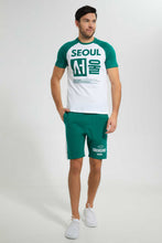 تنزيل الصورة على معرض الصور، Redtag-White-Raglan-Sleeve-T-Shirt-Raglan-T-Shirts-Men's-