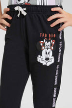 Load image into Gallery viewer, Redtag-Black-Minnie-Mouse-Active-Track-Pant-Category:Joggers,-Colour:Black,-Filter:Girls-(2-to-8-Yrs),-Girls-Joggers,-New-In,-New-In-GIR,-Non-Sale,-S22C,-Section:Kidswear,-TBL-Girls-