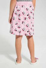 Load image into Gallery viewer, Redtag-Black-Minnie-Mouse-Aop-Skirt-Category:Skirts,-Colour:Black,-Filter:Girls-(2-to-8-Yrs),-Girls-Skirts,-New-In,-New-In-GIR,-Non-Sale,-S22C,-Section:Kidswear,-TBL-Girls-