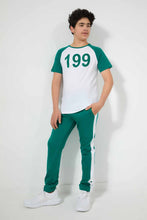 Load image into Gallery viewer, Redtag-Green-Cut-&-Sew-Active-Pant-Joggers-Senior-Boys-9 to 14 Years
