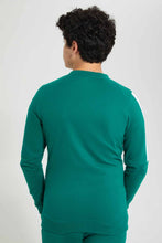 Load image into Gallery viewer, Redtag-Green-Zipthru-SweaT-Shirt-Hooded-Sweatshirts-Senior-Boys-9 to 14 Years