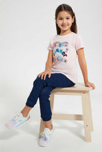 Load image into Gallery viewer, Pink Sequins T-Shirt