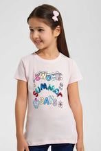 Load image into Gallery viewer, Pink Sequins T-Shirt