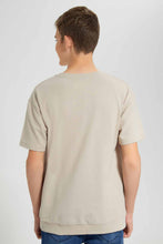 Load image into Gallery viewer, Redtag-Beige-Pique-Sweatshirt-BSR-Sweatshirts,-Category:Sweatshirts,-Colour:Beige,-Filter:Senior-Boys-(9-to-14-Yrs),-New-In,-New-In-BSR,-Non-Sale,-S22D,-Section:Kidswear--