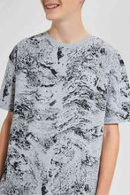 Load image into Gallery viewer, Redtag-Grey-Mel-Marble-Sweatshirt-Sweatshirts-Senior-Boys-9 to 14 Years