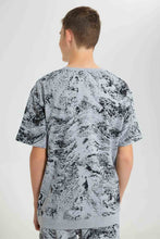 Load image into Gallery viewer, Redtag-Grey-Mel-Marble-Sweatshirt-Sweatshirts-Senior-Boys-9 to 14 Years
