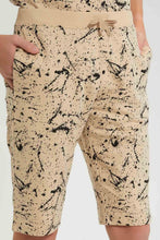 تنزيل الصورة على معرض الصور، Redtag-Black-Splatter-Shorts-(Ast)-Denim-Shorts-Senior-Boys-9 to 14 Years