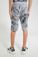 تنزيل الصورة على معرض الصور، Redtag-Grey-Mel-Marble-Shorts-(Ast)-Denim-Shorts-Senior-Boys-9 to 14 Years