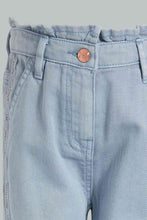 Load image into Gallery viewer, Redtag-Lt.Wash-Girls-Denim-Pant-Category:Jeans,-Colour:Light-Wash,-Filter:Girls-(2-to-8-Yrs),-Girls-Jeans,-New-In,-New-In-GIR,-Non-Sale,-S22D,-Section:Kidswear-Girls-