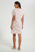 Load image into Gallery viewer, Pink Heart Print Nightshirt