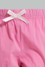 Load image into Gallery viewer, Redtag-Fuchsia-Short-Denim-Shorts-Infant-Girls-3 to 24 Months