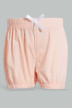Load image into Gallery viewer, Redtag-Peach-Short-Denim-Shorts-Infant-Girls-3 to 24 Months