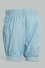 Load image into Gallery viewer, Redtag-Blue-Short-Denim-Shorts-Infant-Girls-3 to 24 Months