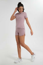 تنزيل الصورة على معرض الصور، Redtag-Mauve-Keyline-Short-Loungewear-Shorts-Women's-