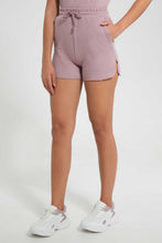 تنزيل الصورة على معرض الصور، Redtag-Mauve-Keyline-Short-Loungewear-Shorts-Women's-