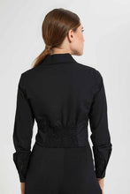 Load image into Gallery viewer, Redtag-Assorted-Button-Front-Collared-Blouse-Long-Sleeve-Blouses-Women's-