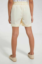 Load image into Gallery viewer, Redtag-Beige-Girls-Short-Casual-Shorts-Girls-2 to 8 Years