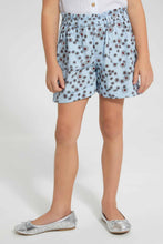 Load image into Gallery viewer, Redtag-Assorted-Girls-Aop-Short-Casual-Shorts-Girls-2 to 8 Years