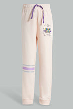 تنزيل الصورة على معرض الصور، Redtag-Peach-Jogger-Pants-Joggers-Girls-2 to 8 Years